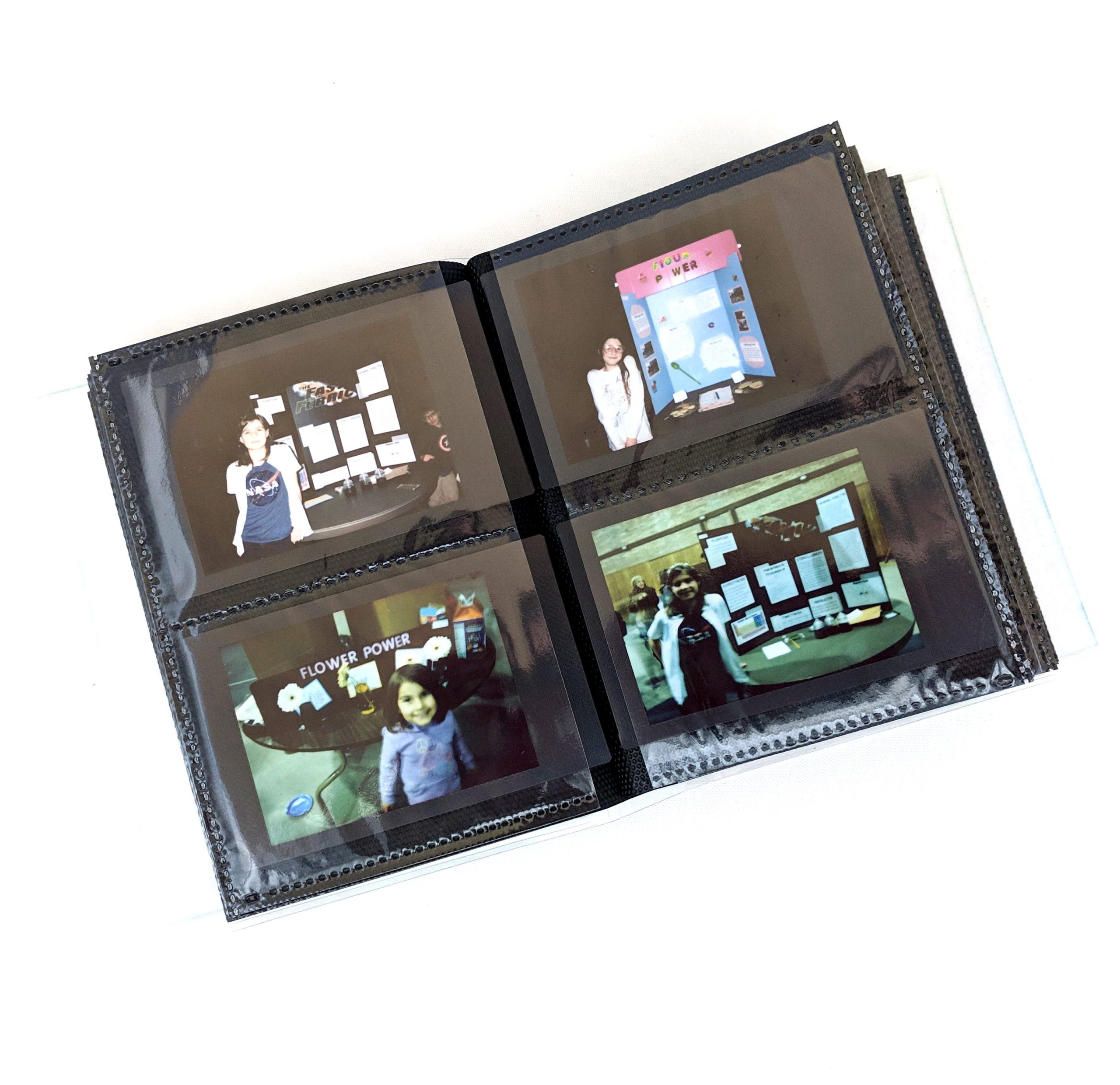 Instax Mini Photo Albums Pack of 3, Each Mini Album Holds Up to 192 2.1” x  3.4” Photos in Black Pockets - CocoPolka Company