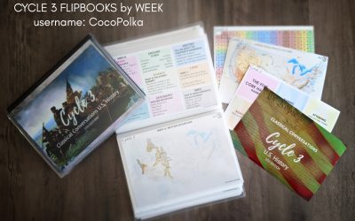 Classical Conversations Cycle 3 American History Flipbooks by Week!