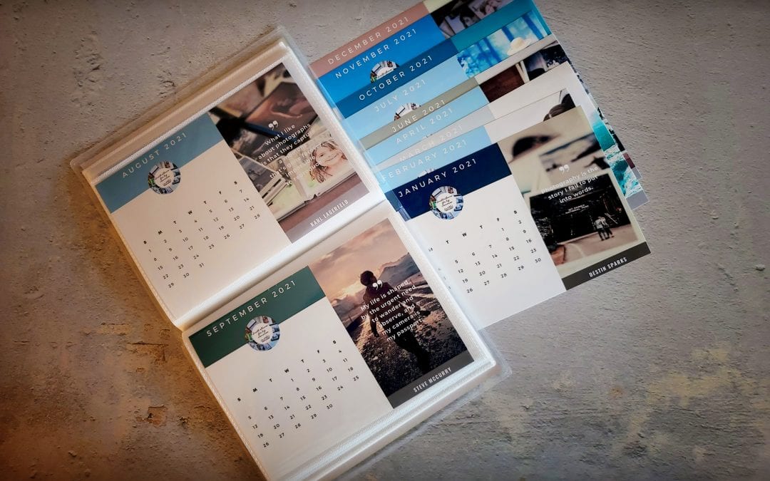 Free CocoPolka Printable 2021 Calendar!